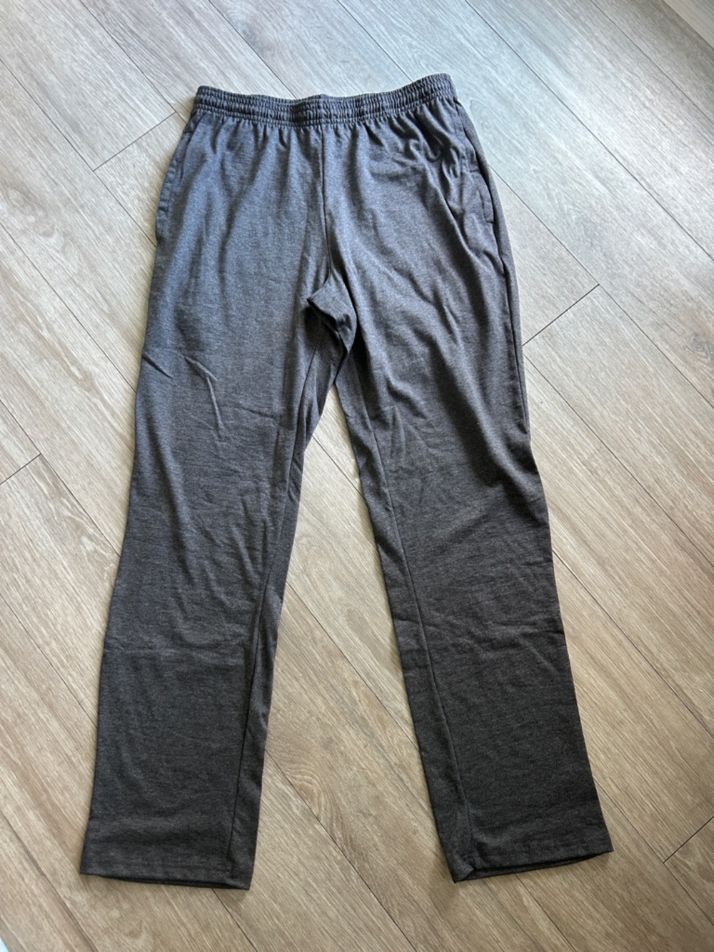 Hanes Men's Dark Charcoal Gray Sweatpants